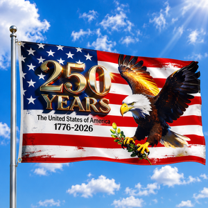 250 Anniversary Usa Flag America 250th Anniversary Merchandise 4th Of July Decorations1776 2026 Flags   Waterproof  Fade Resistant Patriotic Banner For Indoor Outdoor Garden Decoration 1781665820279.png