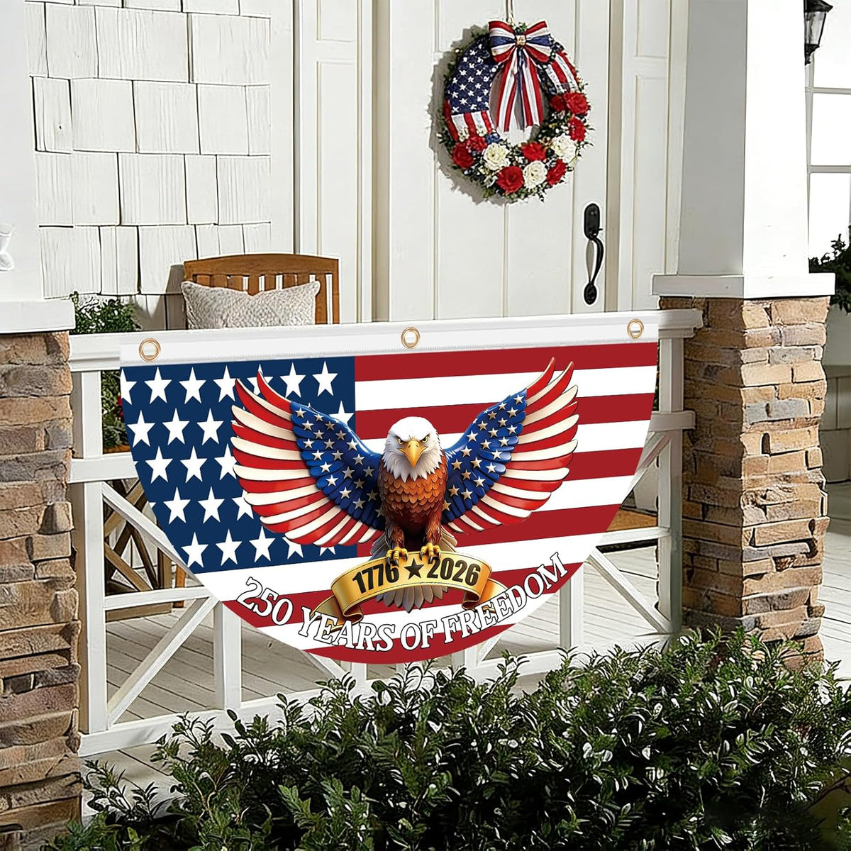 250th Anniversary Usa Bunting Flag  1776 2026th Birthday American Fan Flags 250 Years Of Freedom Flag Patriotic Eagle Banner 4th Of July Decorations Independence Day Patriotic Memorial Day 1781666368476.jpg