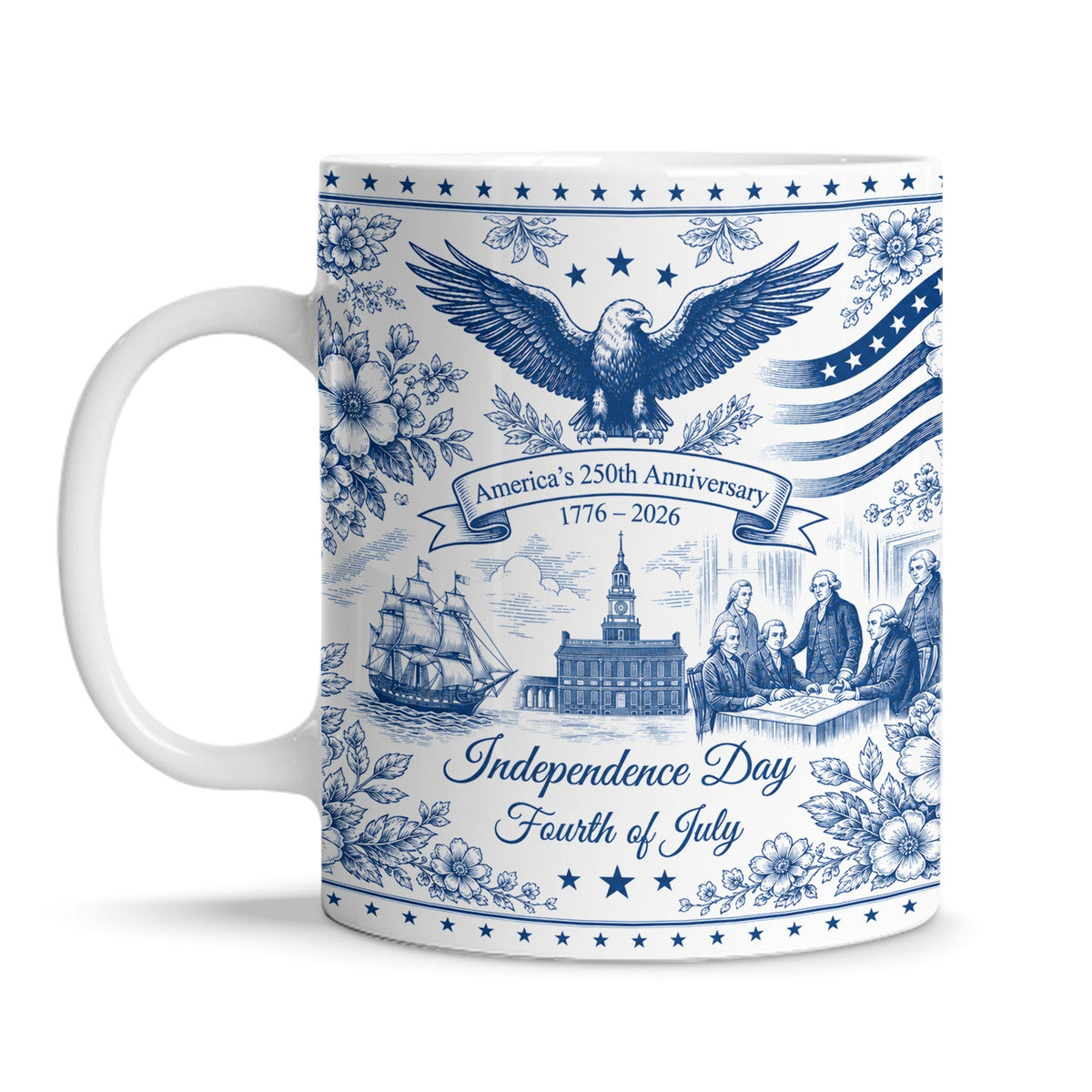 250 Years Of Freedom  Pride Mug Semiquincentennial 1776 2026 Mug America Independence Day Gift 1781680292190.jpg