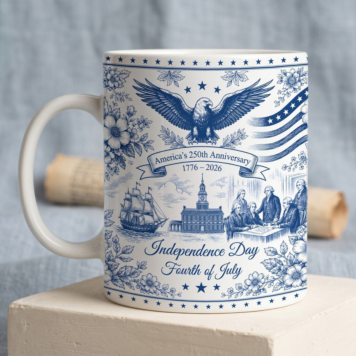 250 Years Of Freedom  Pride Mug Semiquincentennial 1776 2026 Mug America Independence Day Gift 1781680292254.jpg