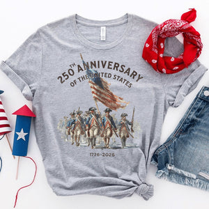 Born In Revolution United In Freedom   Personalized T Shirt Usa 250th Anniversary Gift Revolutionary War Soldiers Shirt 1781680997496.jpg