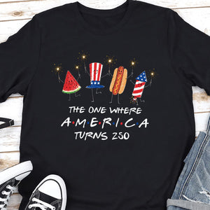 Watermelon Hotdog Firework Friend Patriotic Doodle Shirt Cute Fourth Of July Shirt Retro American Shirt Funny Sumer 250th Shirt 1781681554798.jpg