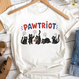 Pawtriot Cat 4th Of July Shirt Funny Cats T Shirt Cat Lovers T Shirt Gift For Cat Mom Usa Patriotic Tee 1781682007762.png