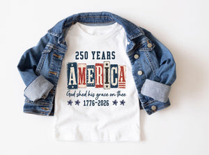 Christian American Flag Tee 250 Years Anniversary Usa Shirt 1776 Patriotic T Shirt Fourth Of July Faith  Freedom Graphic Shirts 1781682668636.jpg