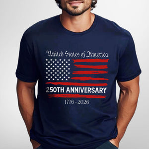 Usa 250th Anniversary Shirt 1776 2026 Patriotic Tee United States Bicentennial Shirt American Flag Shirt For Men July 4th Gift 1781684259585.jpg