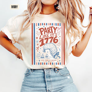Funny 4th Of July Striped Shirt Preppy Usa Patriotic Tee 1776 Shirt 250th Anniversary Tshirt 4th Of July Party Crop Tee Patriotic Gift 1781687253439.jpg