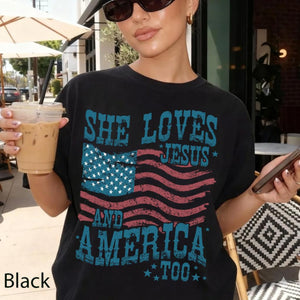 She Loves Jesus And America Too Comfort Colors T Shirt 4th Of July Unisex Tshirt America Independence Tshirt She Loves Jesus Tee 1781689689543.jpg