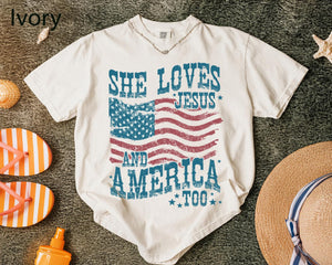 She Loves Jesus And America Too Comfort Colors T Shirt 4th Of July Unisex Tshirt America Independence Tshirt She Loves Jesus Tee 1781689690264.jpg