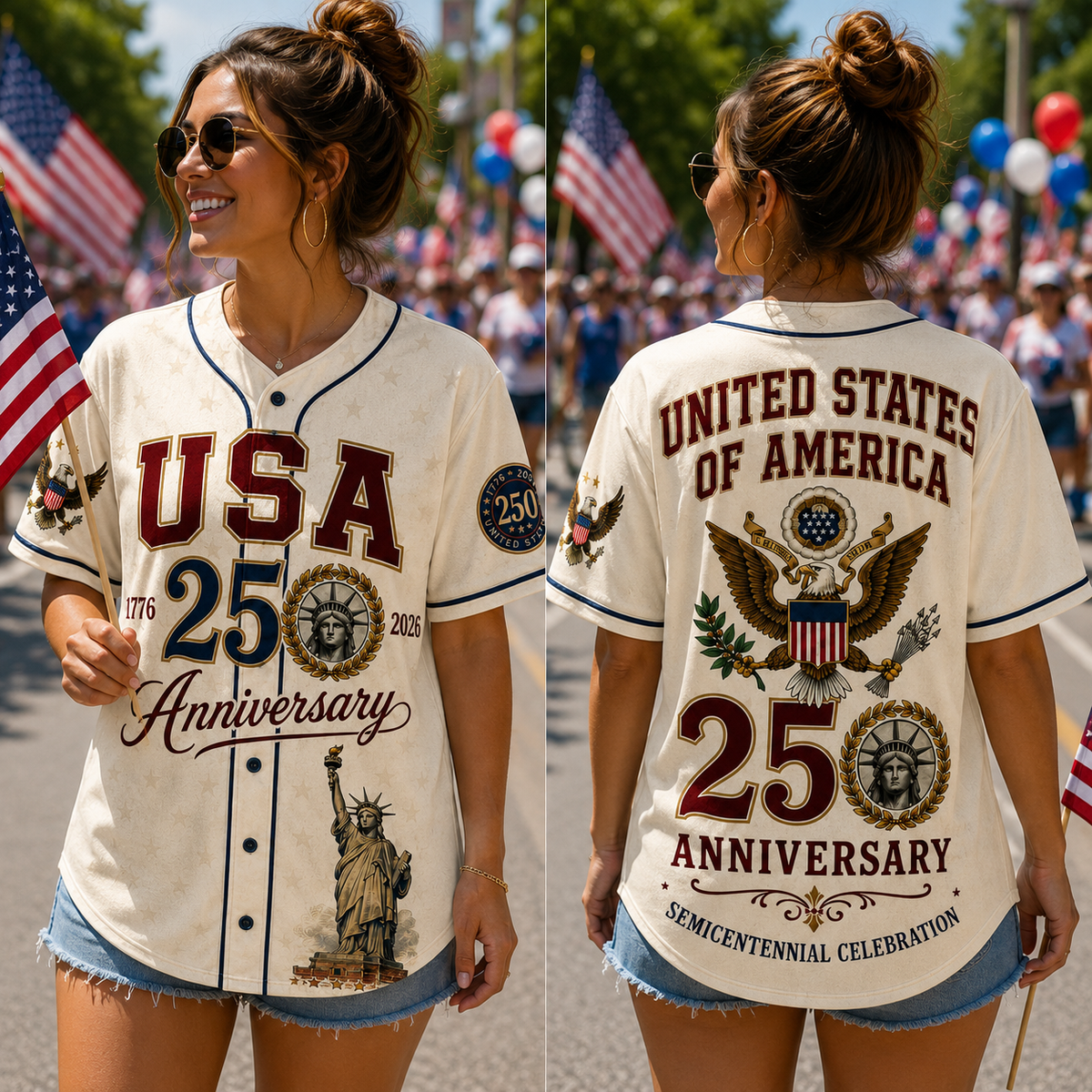 Usa 250th Anniversary Baseball Jersey America Semiquincentennial Shirt 1776 2026 Patriotic Jersey Statue Of Liberty 4th Of July Gift 1781754965366.png