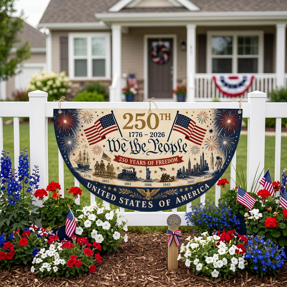 Usa 250th Birthday Bunting Flag We The People Patriotic Porch Decor Independence Day Fan Banner America 1776 2026 1781755418266.jpg