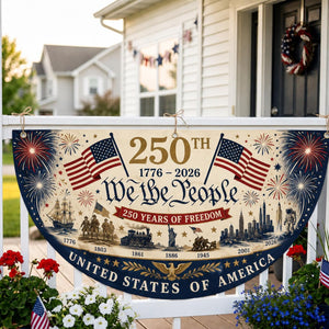 Usa 250th Birthday Bunting Flag We The People Patriotic Porch Decor Independence Day Fan Banner America 1776 2026 1781755418386.jpg
