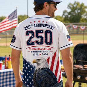 Usa 250th Anniversary Baseball Jersey America 1776 2026 Patriotic Jersey Eagle 4th Of July Shirt Freedom Liberty Gift For Men And Women 1781756484801.jpg