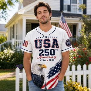 Usa 250th Anniversary Baseball Jersey America 1776 2026 Patriotic Jersey Eagle 4th Of July Shirt Freedom Liberty Gift For Men And Women 1781756484823.jpg