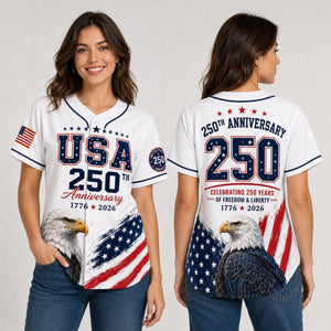 Usa 250th Anniversary Baseball Jersey America 1776 2026 Patriotic Jersey Eagle 4th Of July Shirt Freedom Liberty Gift For Men And Women 1781756484918.jpg