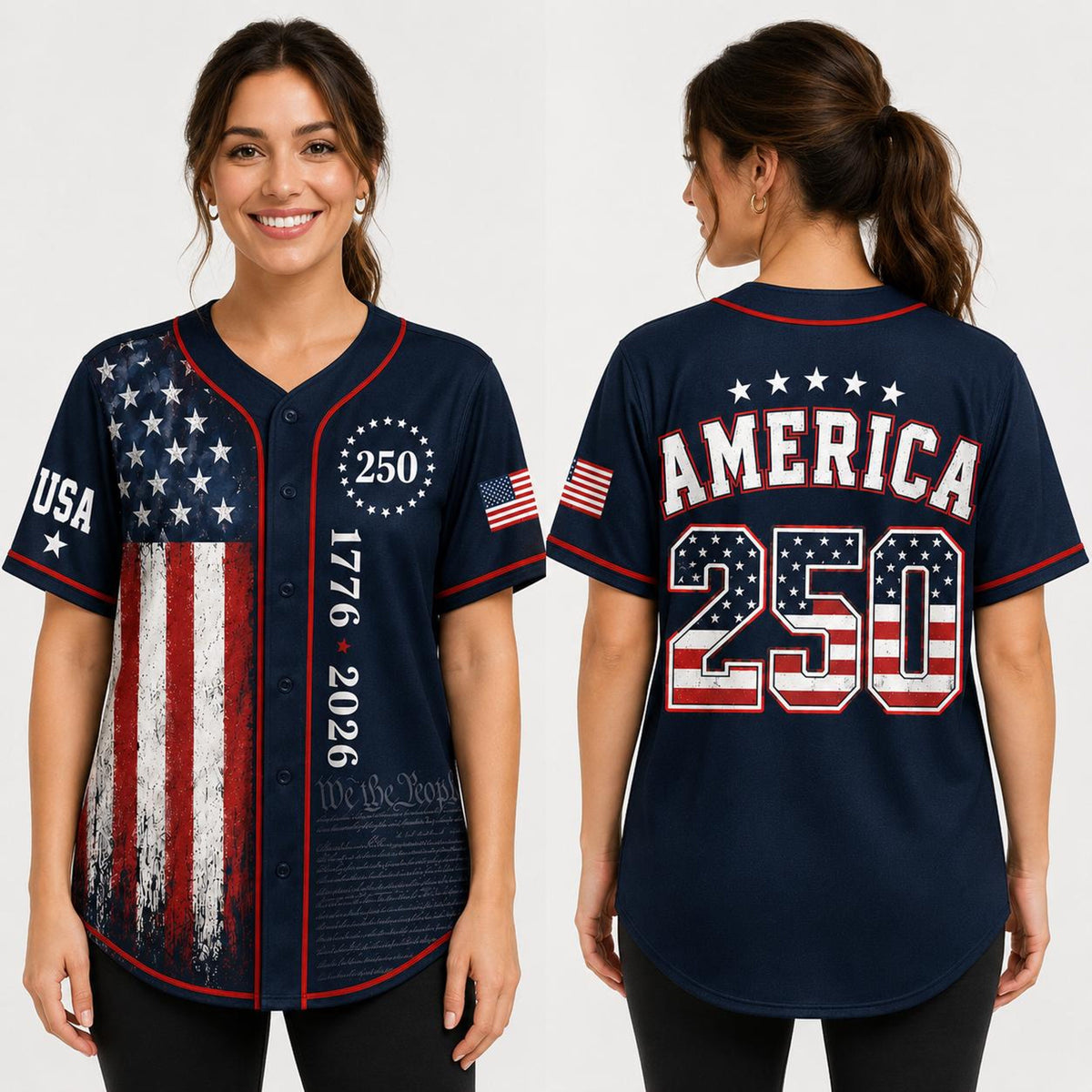 America 250 Baseball Jersey Usa 1776 2026 Patriotic Jersey 250th Anniversary Shirt American Flag 4th Of July Gift For Men 1781757042907.jpg
