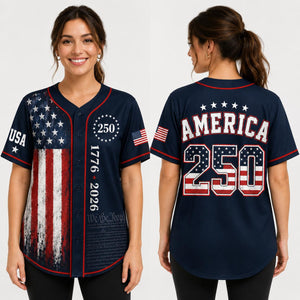 America 250 Baseball Jersey Usa 1776 2026 Patriotic Jersey 250th Anniversary Shirt American Flag 4th Of July Gift For Men 1781757042907.jpg