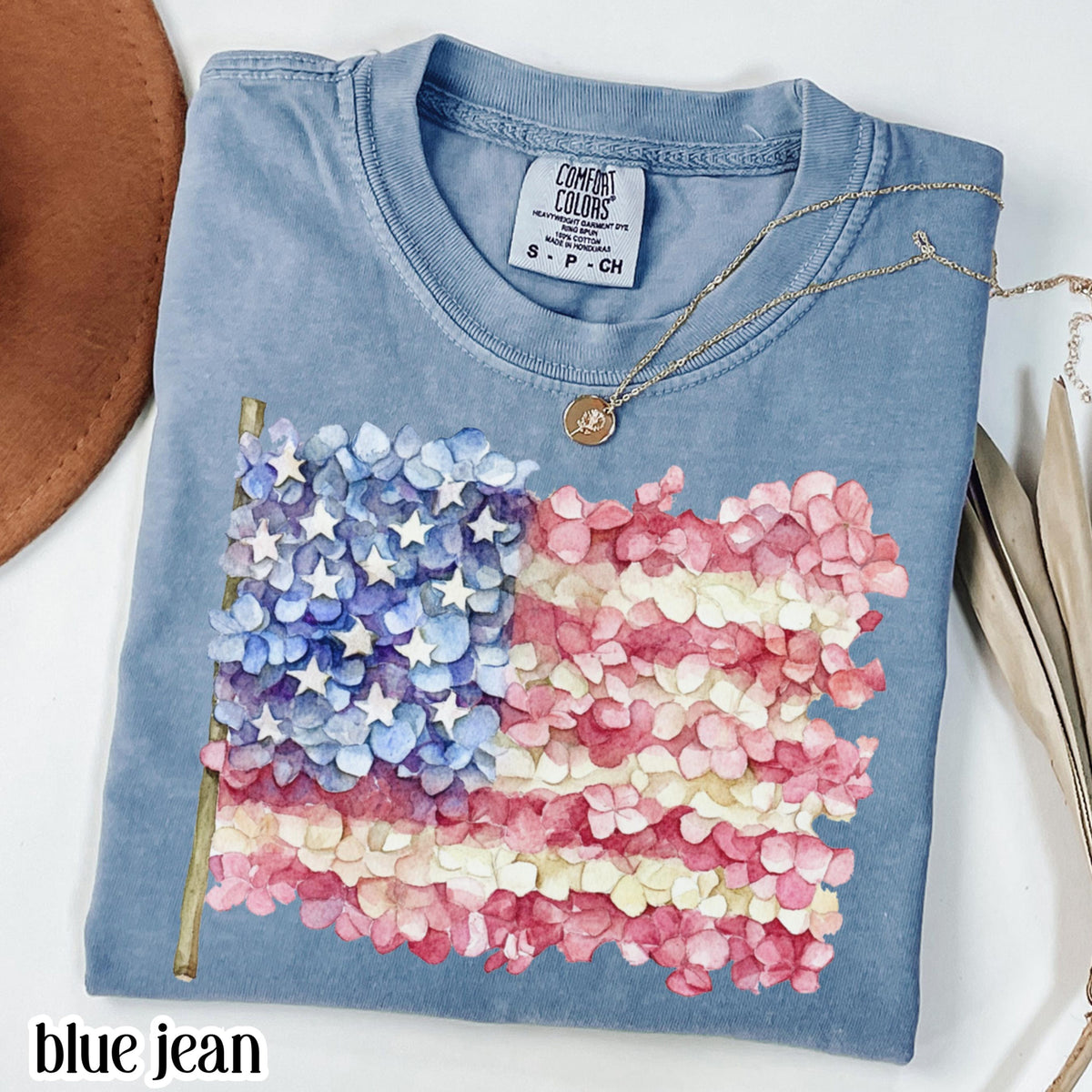 Comfort Colors 4th Of July Shirt Usa Shirt Fourth Of July Shirt American Flag Shirt Classic Usa Shirt Floral Shirt Hydrangea Shirt 1781767903862.jpg
