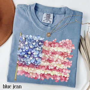 Comfort Colors 4th Of July Shirt Usa Shirt Fourth Of July Shirt American Flag Shirt Classic Usa Shirt Floral Shirt Hydrangea Shirt 1781767903862.jpg