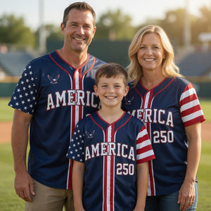 Custom Freedom 250th Anniversary Baseball Jersey Shirt Usa 250 Years Independence Apparel 1776 2026 America Anniversary Patriotic Freedom 1781845122514.jpg