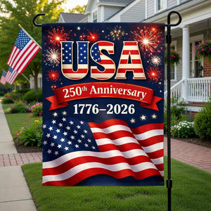 America 250th Anniversary Garden Flag 1776 2026 Patriotic Eagle Flag Custom Family Yard Decor 1781845294049.jpg