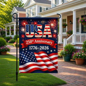 America 250th Anniversary Garden Flag 1776 2026 Patriotic Eagle Flag Custom Family Yard Decor 1781845294177.jpg