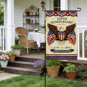 4th Of July Decorations   250th Anniversary Garden Flag  Fourth Of July Decor Patriotic Usa Banner1776 2026 America Merchandise Accessories For Garden Yard Porch Patio Lawn Outdoor Outside 1781860006524.jpg