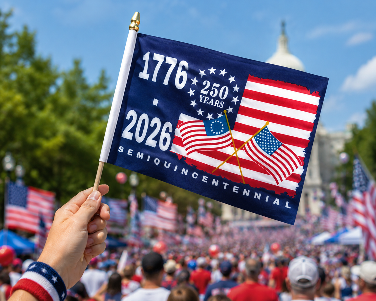 250th Anniversary Flag Small American Flag On Stick 1776 2026 Mini Usa Patriotic Handheld Flags For 4th Of July Outside Decorations 1781923937966.png