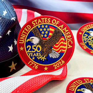 Usa 250th Anniversary Embroidered Patch  Iron On Or Sew On 1781930838460.png