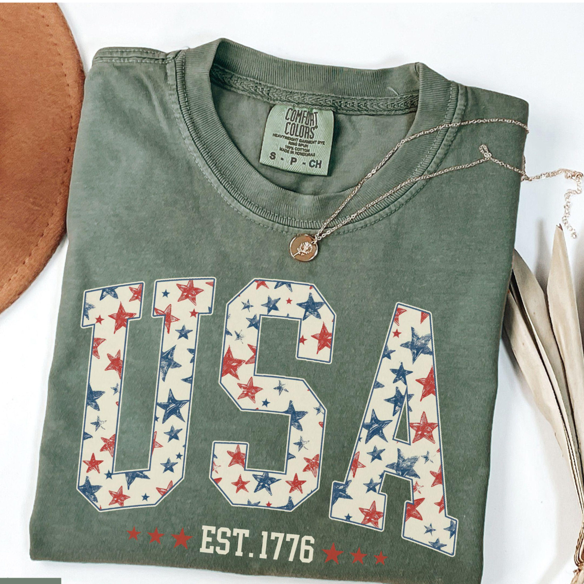 Comfort Colors Usa Shirt 4th Of July Shirt Patriotic Shirt Usa Tshirt Fourth Of July Shirt Independence Day Shirt Stars Usa Tee 1782094834809.png