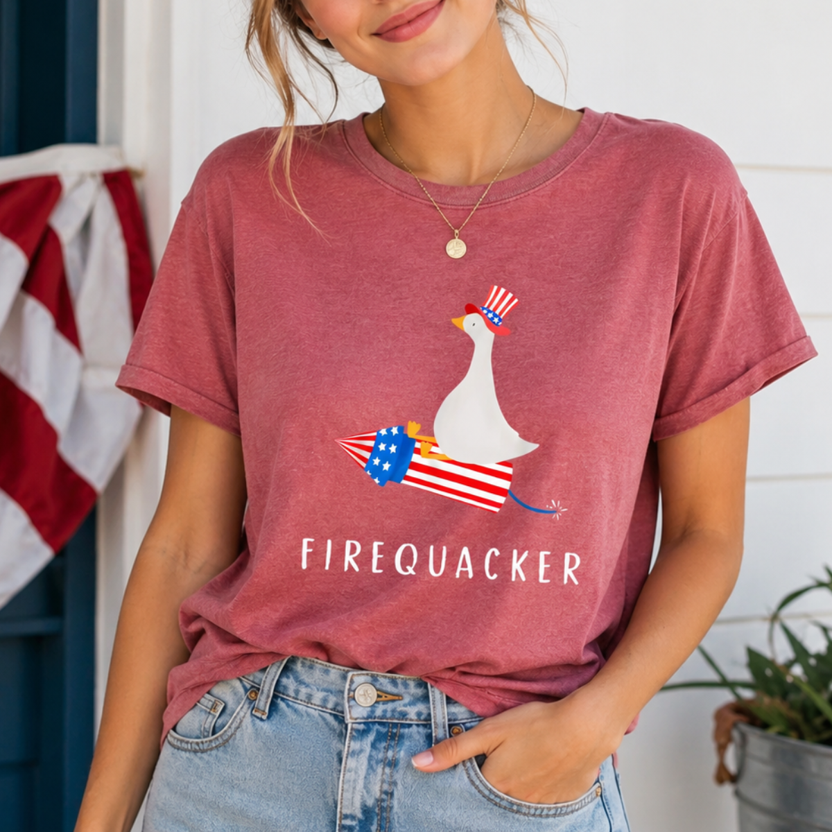 Comfort Colors Funny July 4th Shirt Funny Goose Shirt Independence Day Tee Usa Shirt Patriotic Tshirt Firequacker Shirt July 4th Gift 1782095179763.png
