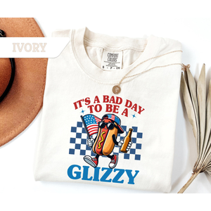 Comfort Colors Its A Bad Day To Be A Glizzy Shirt 4th Of July T Shirt America Tee Gift Independence Day Shirt Funny Hot Dog T Shirt 1782096149333.png