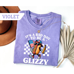 Comfort Colors Its A Bad Day To Be A Glizzy Shirt 4th Of July T Shirt America Tee Gift Independence Day Shirt Funny Hot Dog T Shirt 1782096149491.png