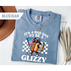 Comfort Colors Its A Bad Day To Be A Glizzy Shirt 4th Of July T Shirt America Tee Gift Independence Day Shirt Funny Hot Dog T Shirt 1782096149520.png