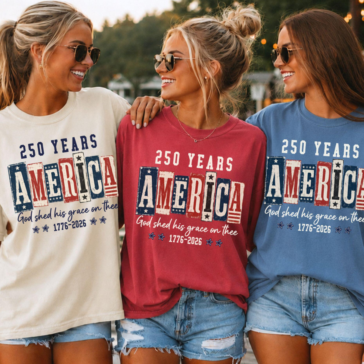Christian American Flag Tee 250 Years Anniversary Usa Shirt 1776 Patriotic T Shirt Fourth Of July Faith  Freedom Graphic Shirts 1782101721096.png