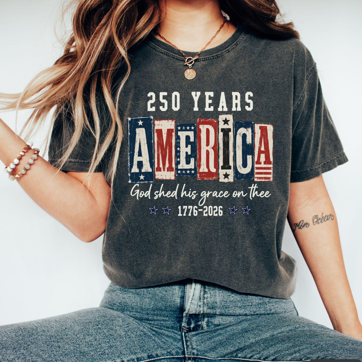 Christian American Flag Tee 250 Years Anniversary Usa Shirt 1776 Patriotic T Shirt Fourth Of July Faith  Freedom Graphic Shirts 1782101721098.png