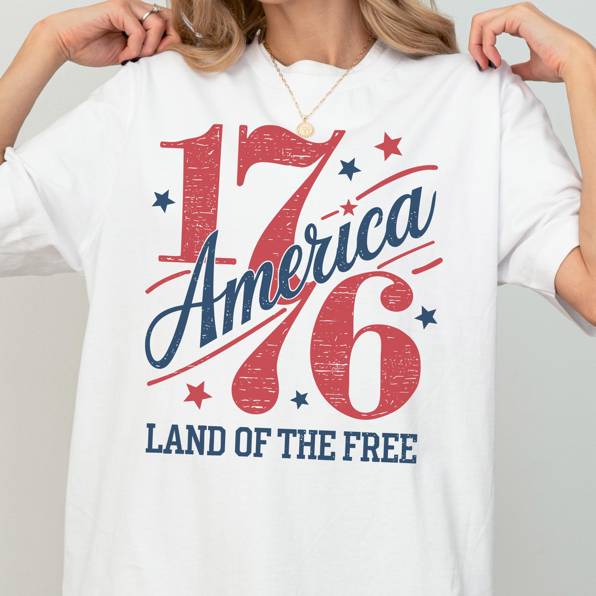 Land Of The Free Shirt 1776 America Tee Patriotic Shirt Usa Independence Day Tee Fourth Of July Shirt Graphic Tee Women 1776 1782116565160.jpg