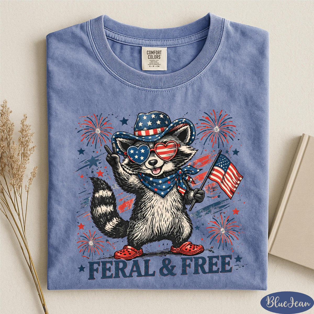 Feral  Free Shirt Comfort Colors 4th Of July Shirt Usa Independence Day Shirt Funny Raccoon Tee Patriotic Raccoon Shirt July 4th Gift 1782180189572.jpg