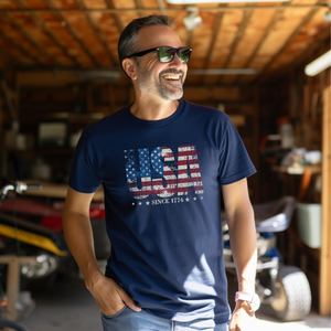 Usa Since 1776 Tee Retro American Flag Patriotic T Shirt 1782186554002.png