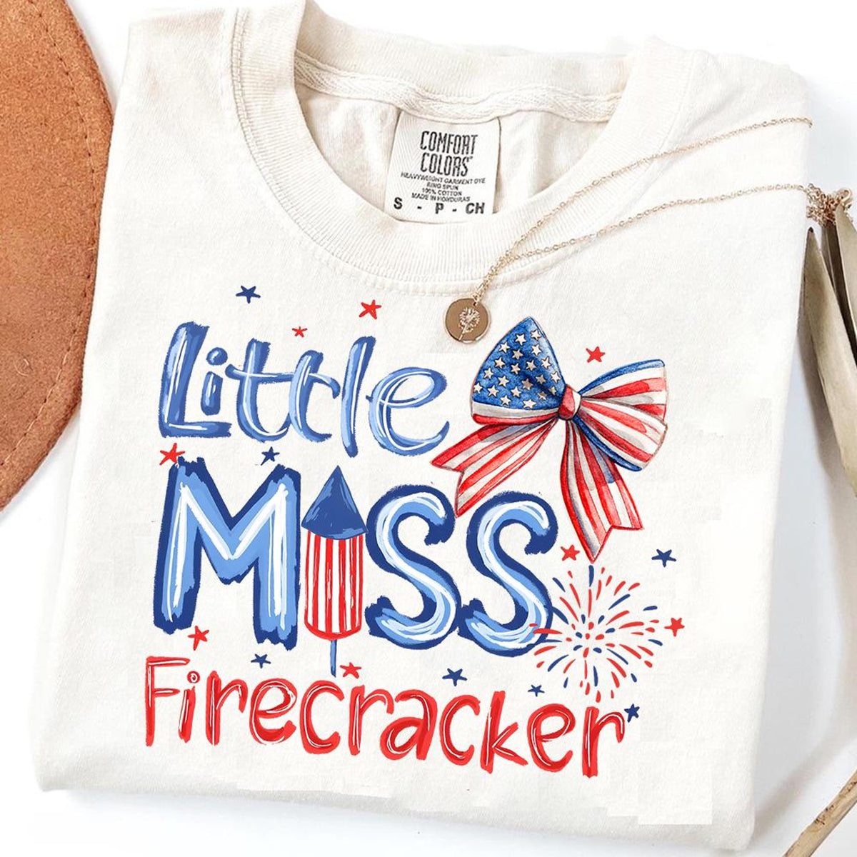 Little Miss Firecracker 4th July Tshirt Little Mister Firecracker American Girl Shirt 1782187441715.jpg