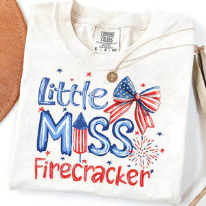Little Miss Firecracker 4th July Tshirt Little Mister Firecracker American Girl Shirt 1782187441715.jpg