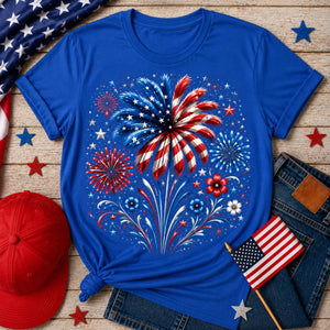 4th Of July Shirt Fireworks Usa Tee Patriotic Shirt American Flag Shirt Independence Day Tee Red White Blue Shirt Freedom Tee 1782189302846.jpg