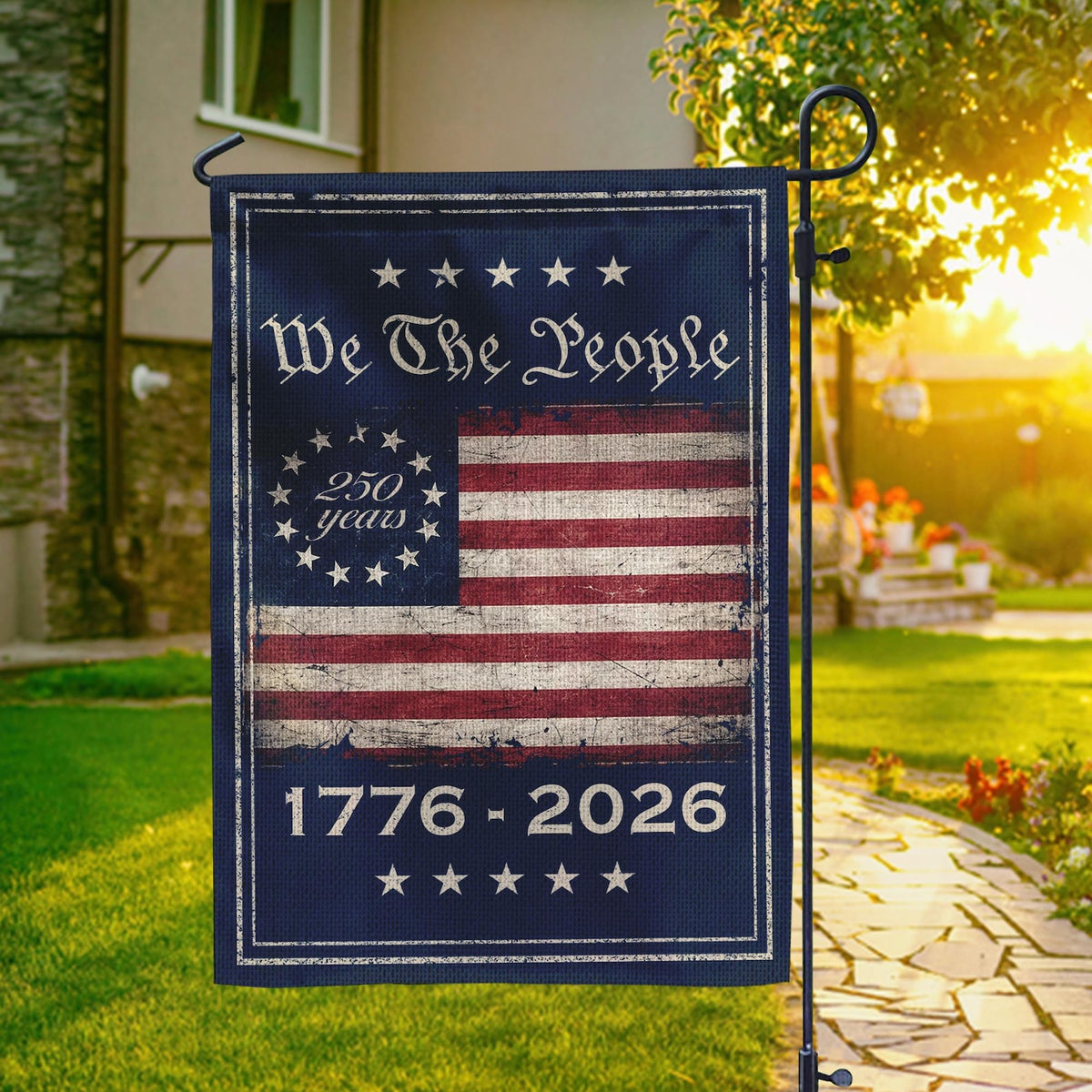 250 Years America Garden Flag Celebrate 250th Anniversary Usa Flag United States Patriotic Flag 1776 2026 Flag Patriotic Flag Gift 1782190101792.jpg