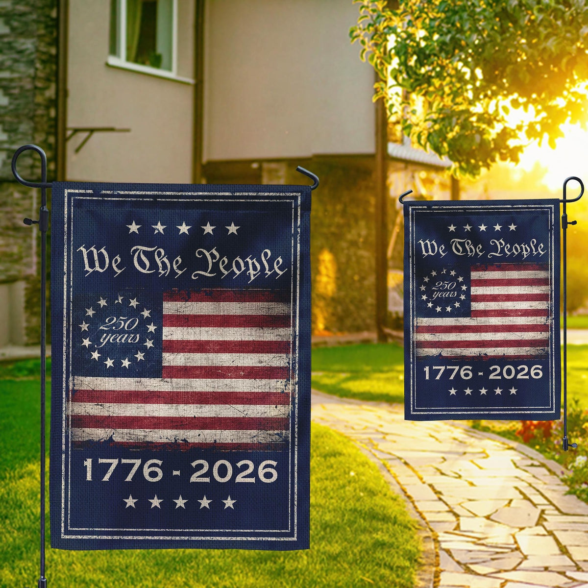 250 Years America Garden Flag Celebrate 250th Anniversary Usa Flag United States Patriotic Flag 1776 2026 Flag Patriotic Flag Gift 1782190101881.jpg