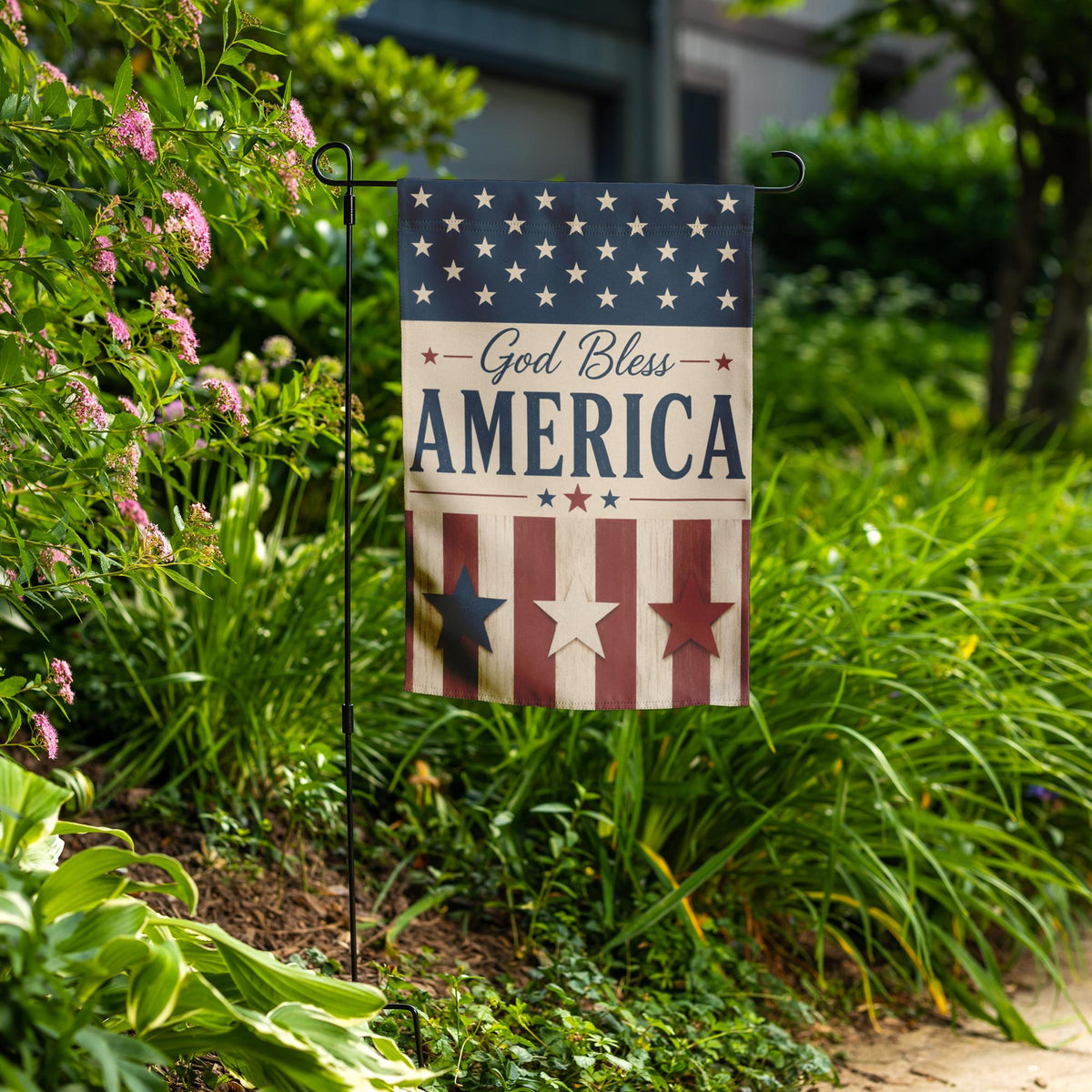 American Yard Flag America 250th Birthday Garden Flag Patriotic Garden Flag America 250 Decor 4th Of July Decor Usa Flag 1782198711417.jpg