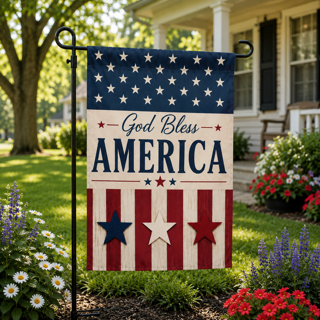 American Yard Flag America 250th Birthday Garden Flag Patriotic Garden Flag America 250 Decor 4th Of July Decor Usa Flag 1782198711537.png