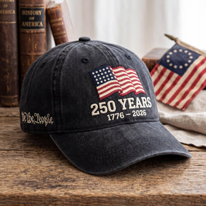 250th Anniversary Usa Flag Embroidered Cotton Baseball Cap We The People Dad Hat 1782201146416.jpg