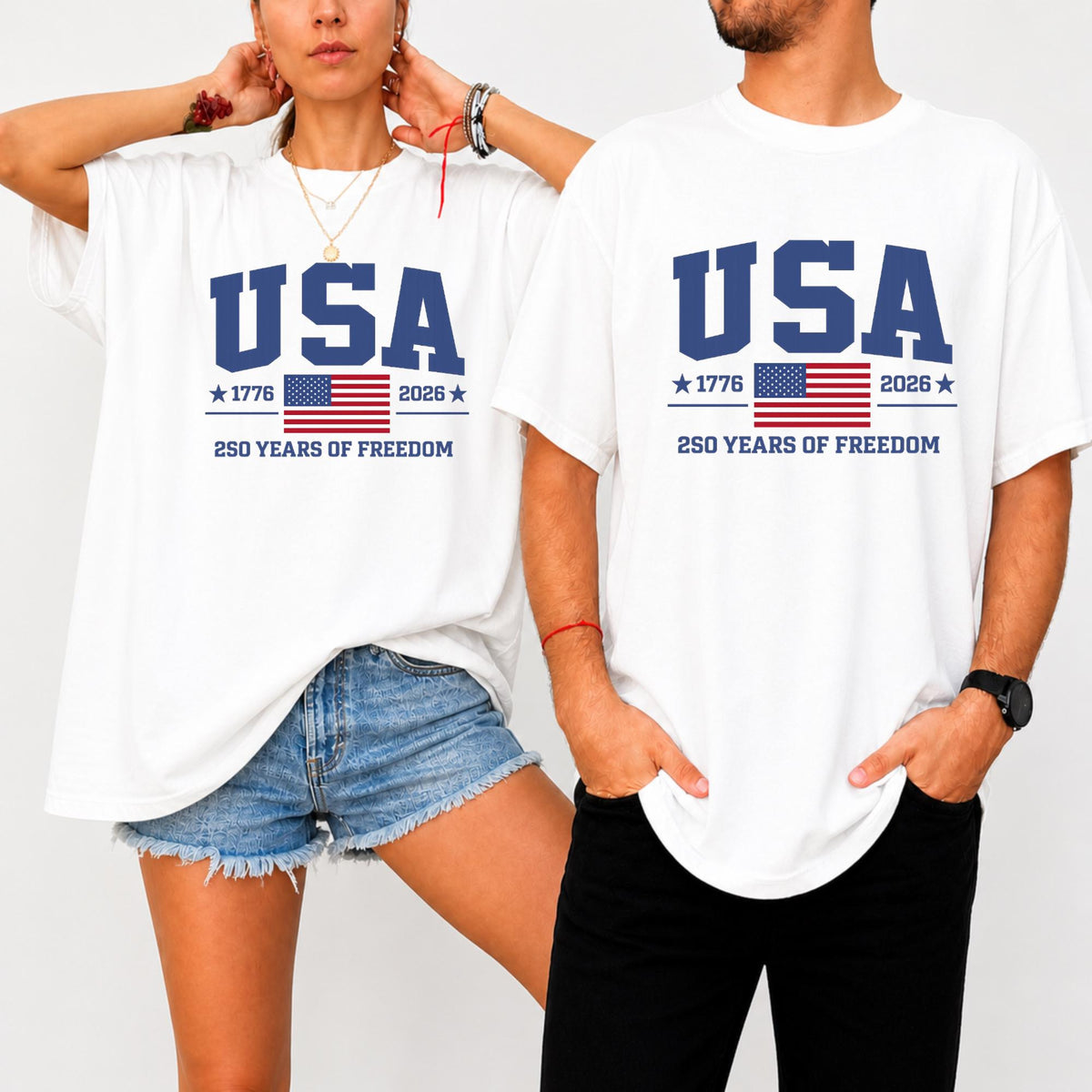 Comfort Colors Patriotic Usa Shirt 250 Years Of Freedom Tee 250th Anniversary Usa Shirt 1776 2026 American Flag Tee 1782268610469.jpg
