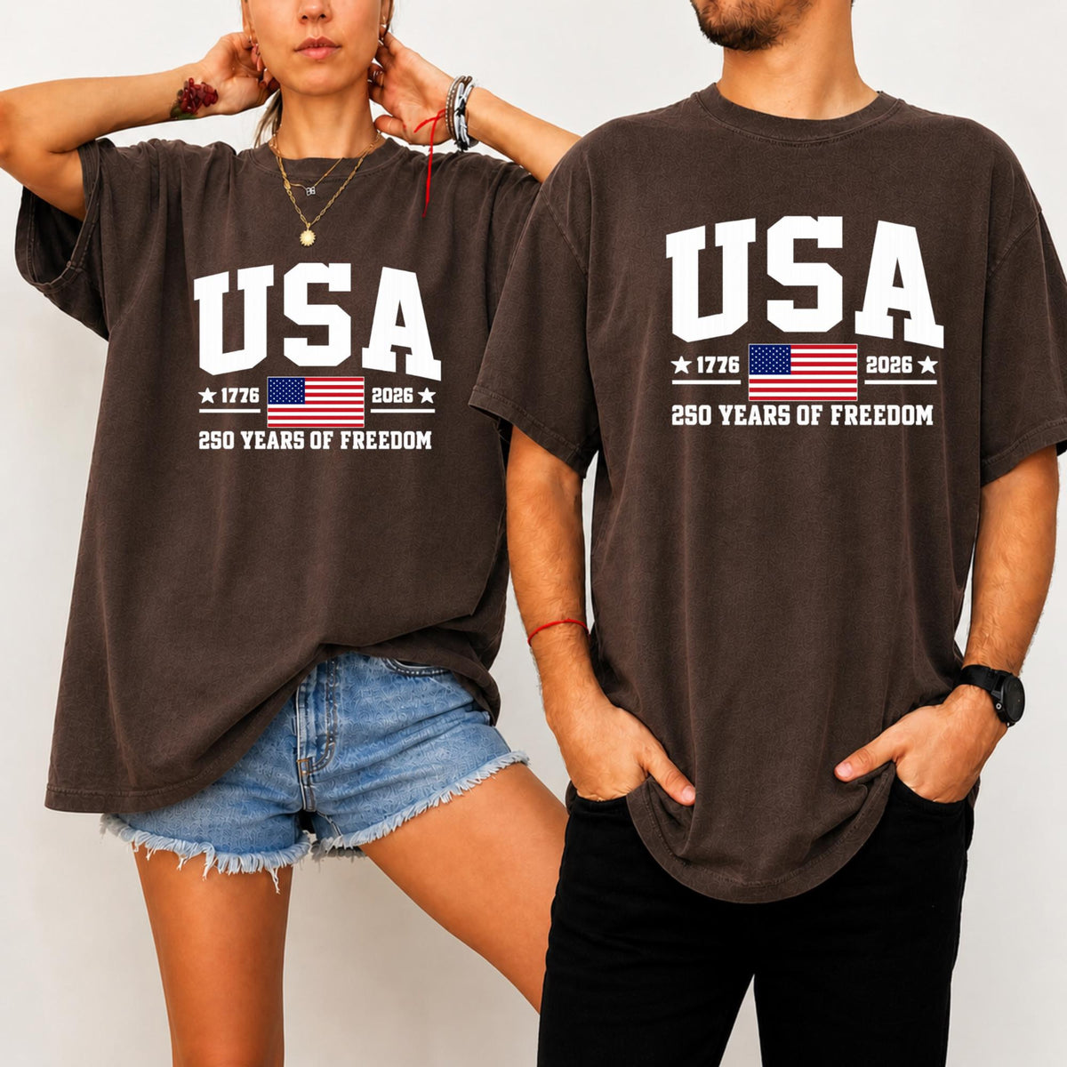 Comfort Colors Patriotic Usa Shirt 250 Years Of Freedom Tee 250th Anniversary Usa Shirt 1776 2026 American Flag Tee 1782268611355.jpg