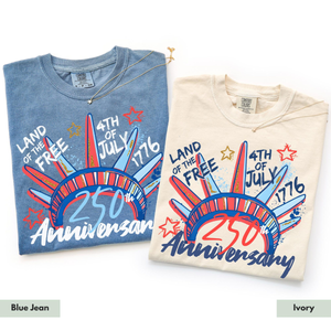 Comfort Colors 250th Anniversary Shirt For 4th Of July Tshirt For Independence Day Tee 1782269157089.png