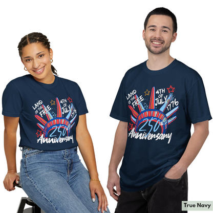 Comfort Colors 250th Anniversary Shirt For 4th Of July Tshirt For Independence Day Tee 1782269157377.png
